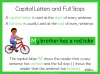 Capital Letters and Full Stops - Years 3 and 4 Teaching Resources (slide 6/19)